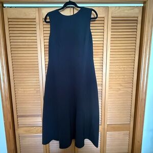 Ann Taylor Classic Black Midi Dress